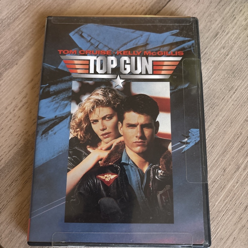 Top Gun (DVD, 1986) TOM CRUISE THE ORIGINAL Kelly McGillis Val Kilmer Sealed